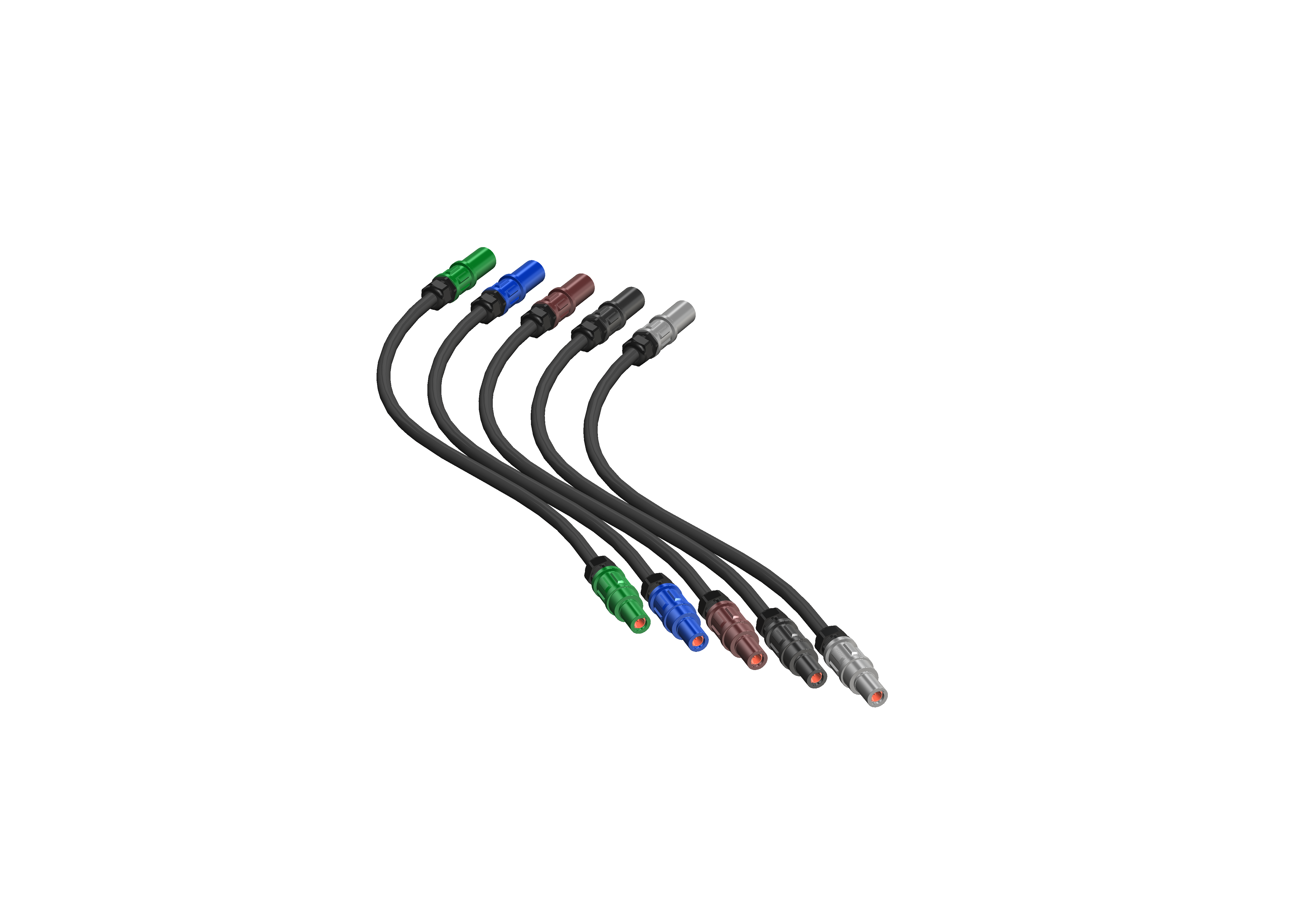 Удлинитель силового кабеля 380V PowerLock 400A/5p - PowerLock 400A/5p IP67